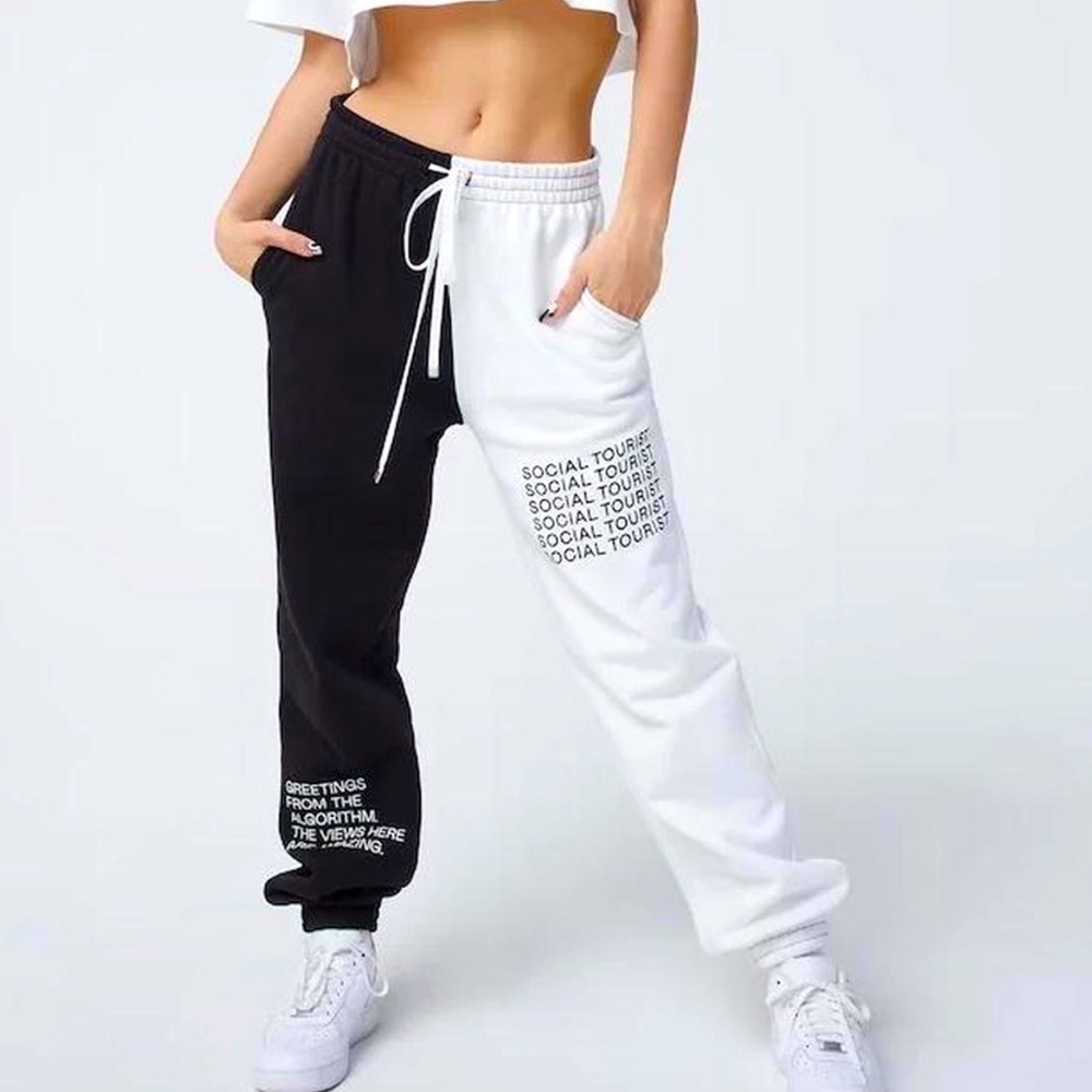 Social Tourist Colorblock Sweatpants